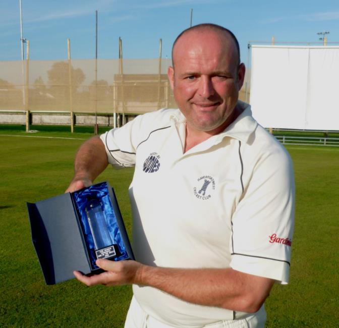 Man of the match, Richard Scriven